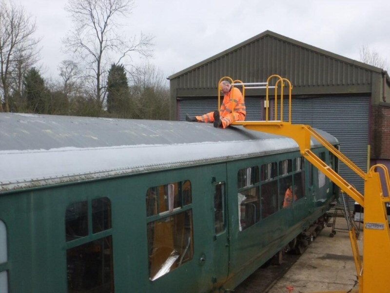 Class 100: Repairing a blanking plate on the roof